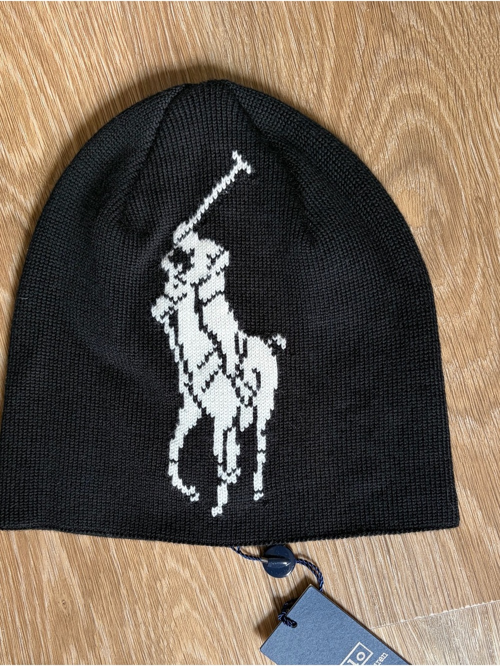Polo by Ralph Lauren Black Beanie
